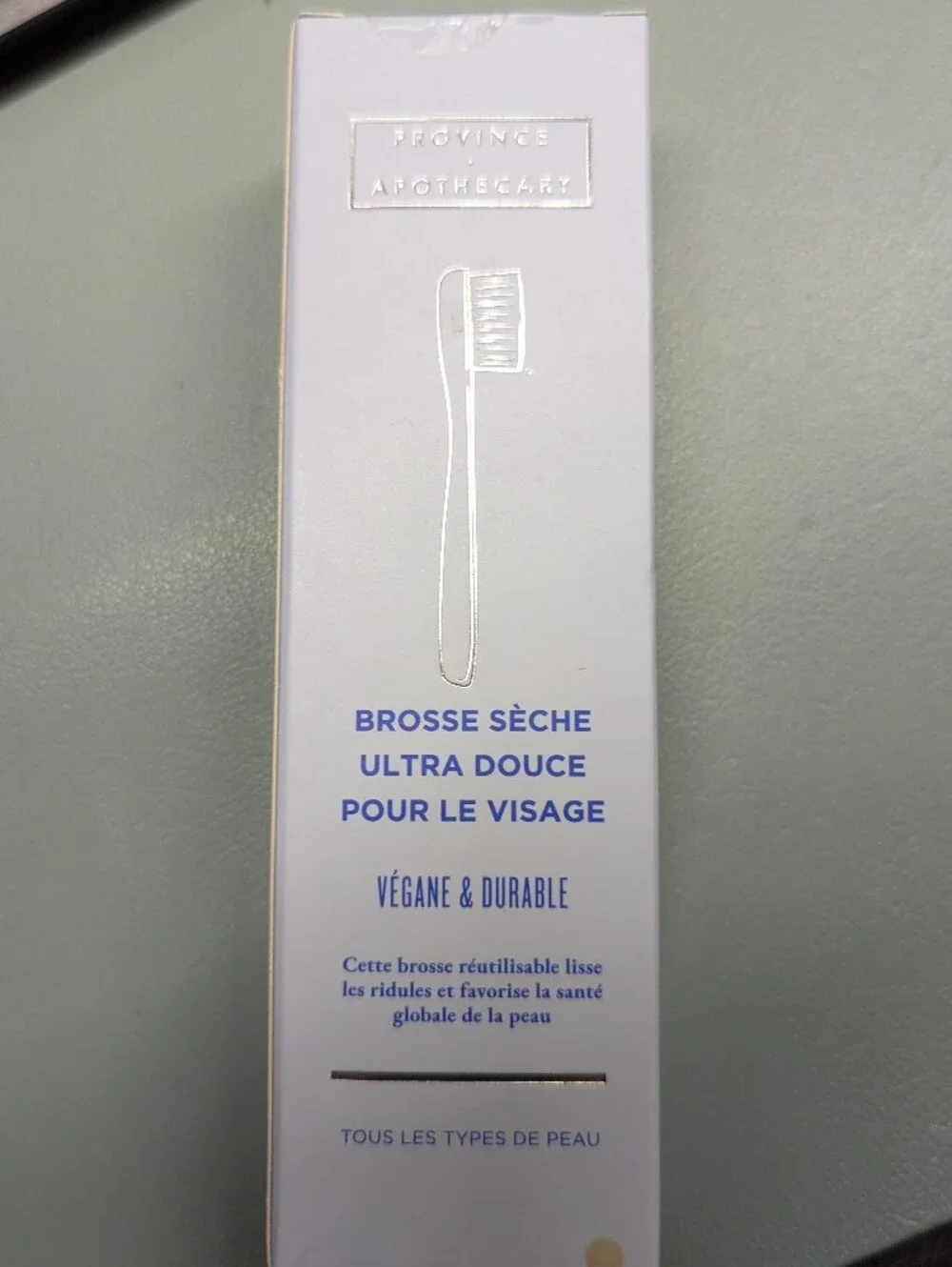 Provence & Apothecary - Ultra Soft Facial Dry Brush - White